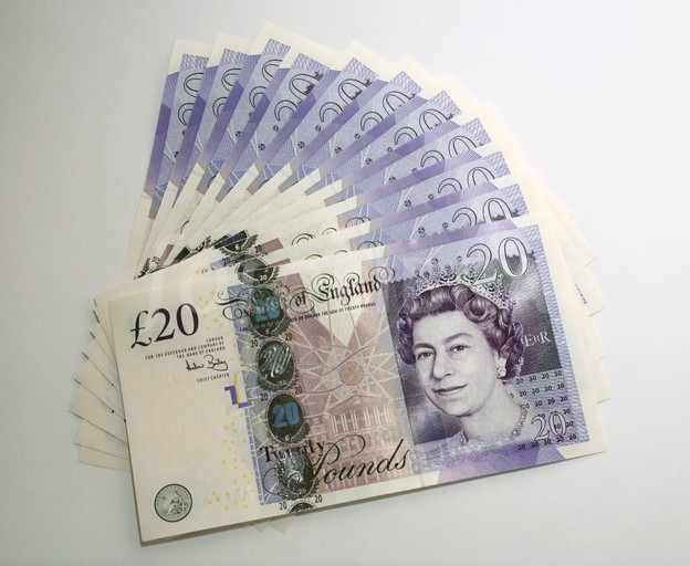 GBP £20 Bills