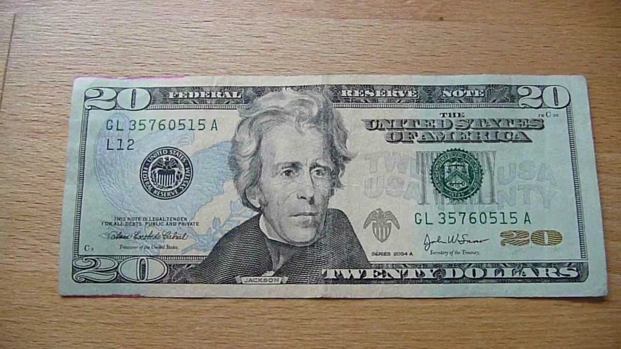 USD $20 Bills