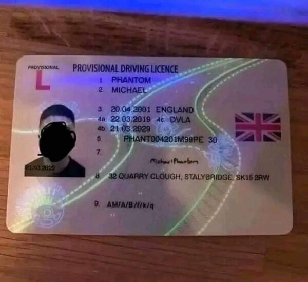 UK Driving License